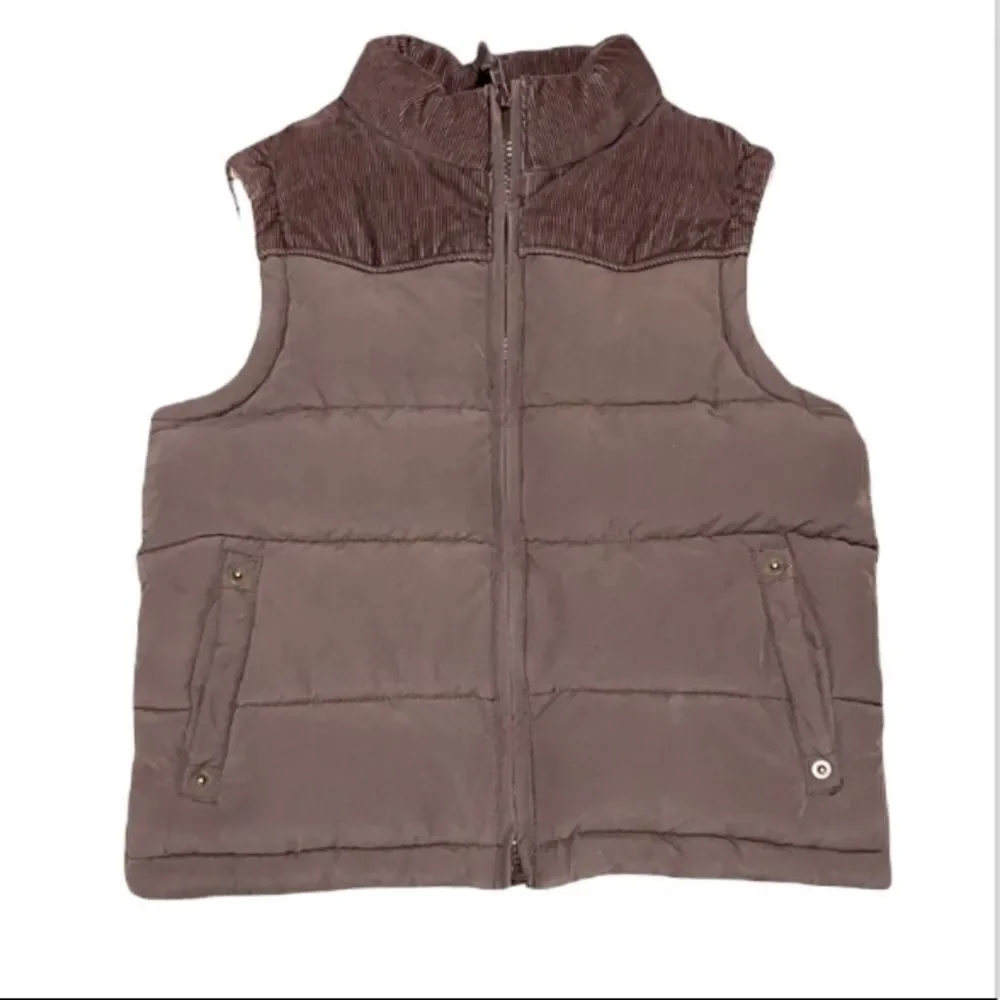 Gymboree Youth S (5-6) Brown Puffer Vest
